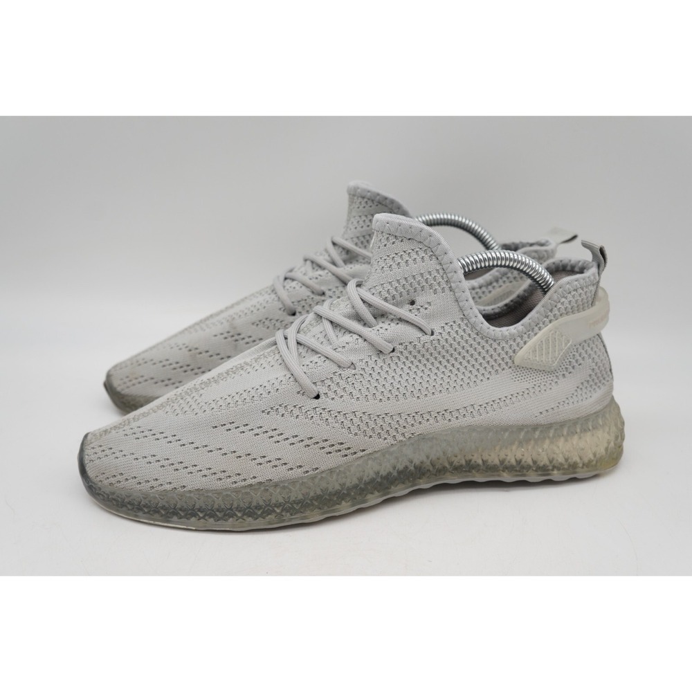 Pony Yasso Sock Shoes Sneakers Mens Size 9 Product of‎ New York Gray Athletic